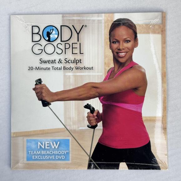 Body Gospel Sweat & Sculpt Workout DVD Beachbody Exclusive New 20 Minute - Picture 1 of 6